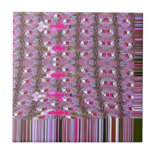 Carreau Imprimer l'art Motif Abstrait dense et complexe