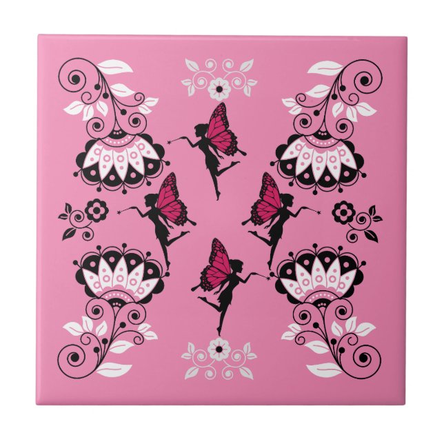 Carreau Imprimer Motif Princesse Fairy (Devant)