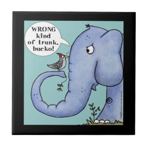 Carreau Incompréhension des éléphants et des pics