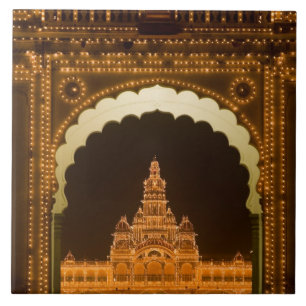 Carreau INDE, Karnataka, Mysore : Palais de Majaraja (b.3