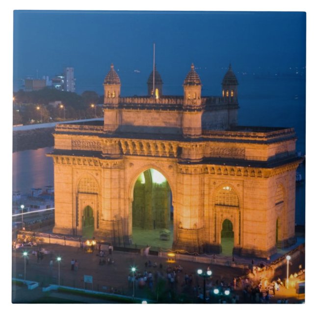 Carreau INDE, Mumbai (Bombay) : Gateway of India / (Devant)