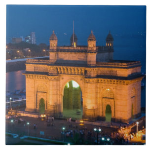 Carreau INDE, Mumbai (Bombay) : Porte d'entrée de l'Inde /