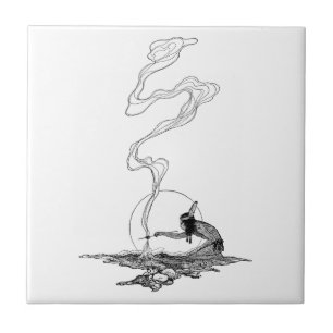 Carreau Indien dans sa solitude par NC Wyeth Vintage Weste