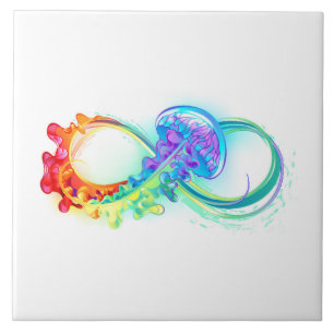 Carreau Infinity avec Rainbow Jellyfish