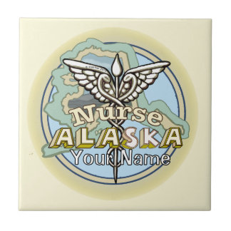 Carreau Infirmière d'Alaska Caducée