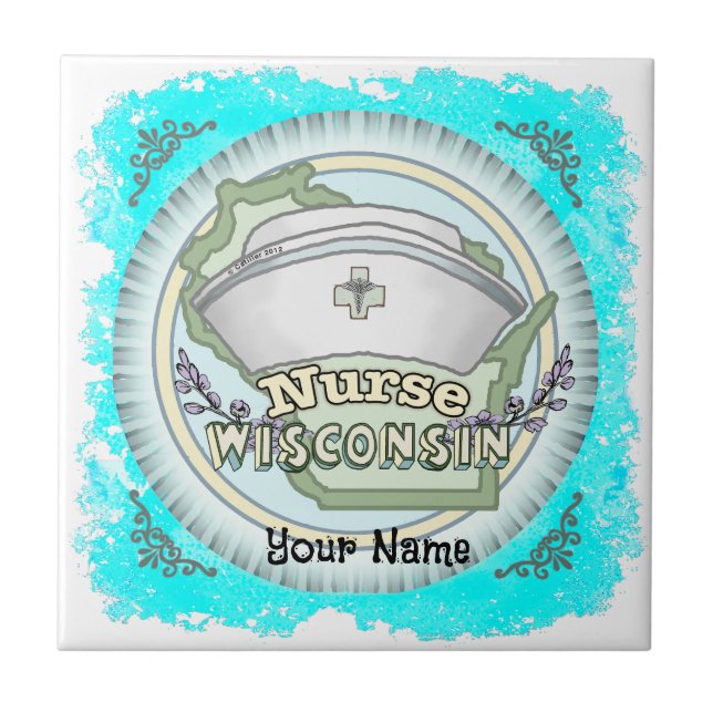 Carreau Infirmière du Wisconsin (Devant)