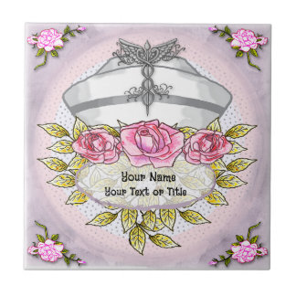 Carreau infirmière rose