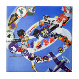 Carreau Insignes d'escadron