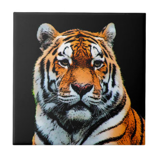 Carreau Inspiration des yeux de tigre