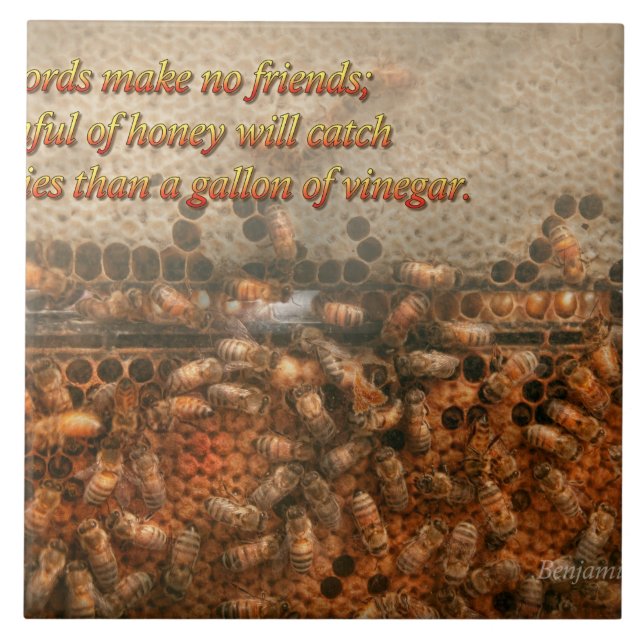 Carreau Inspiration - Rucher - Abeilles - Douce réussite (Devant)
