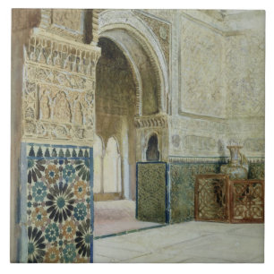 Carreau Intérieur d'Alhambra, Grenade (la semaine)