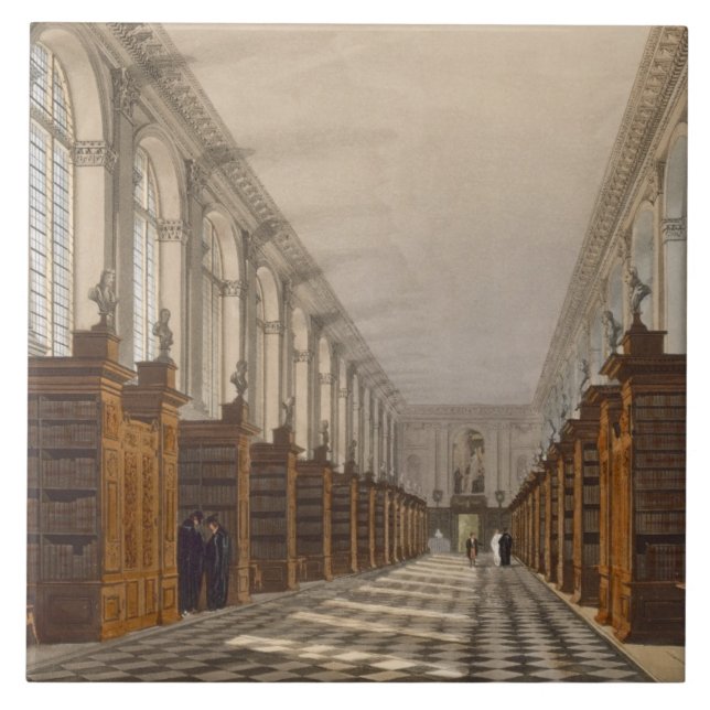Carreau Intérieur de bibliothèque universitaire de (Devant)