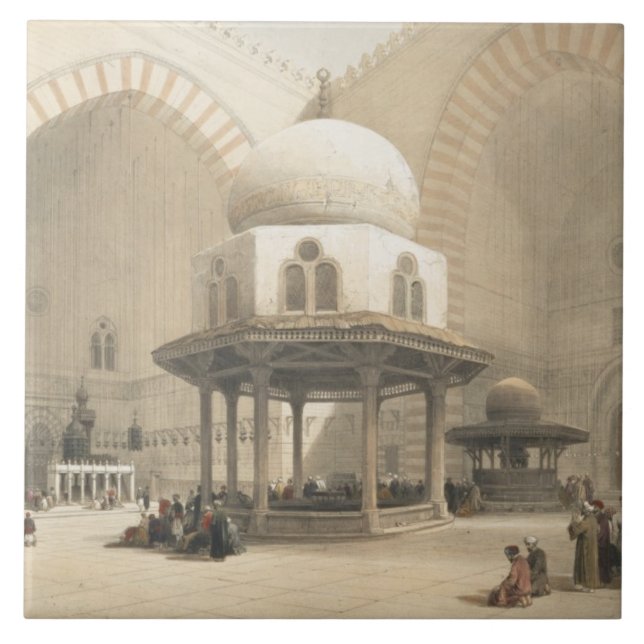 Carreau Intérieur de la mosquée de l'EL Ghoree, Ca de (Devant)