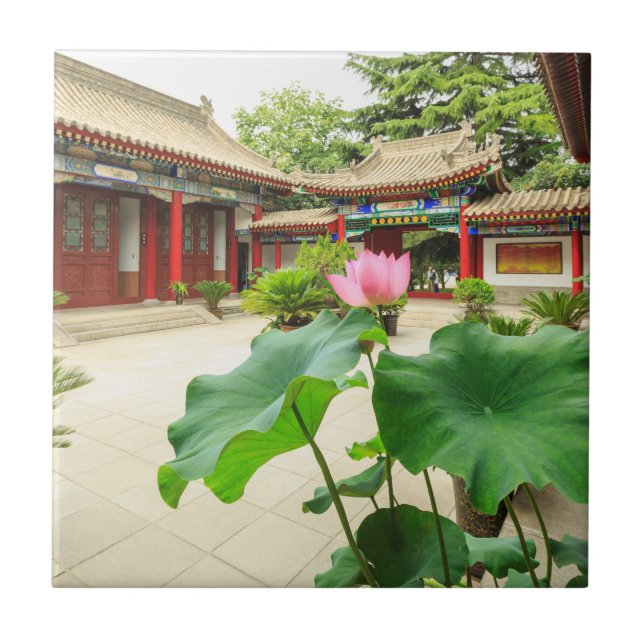 Carreau Intérieur de la pagode de Chine (Devant)