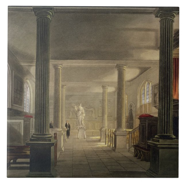 Carreau Intérieur de l'école de droit, Cambridge, 'du H (Devant)