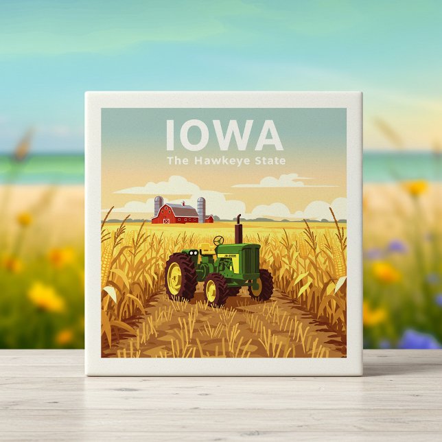 Carreau Iowa vintage (Créateur téléchargé)