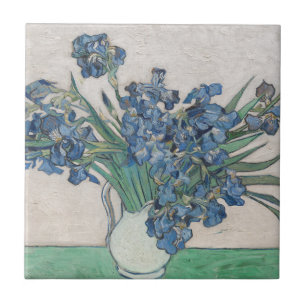 Carreau Iris de Vincent van Gogh  , 1890