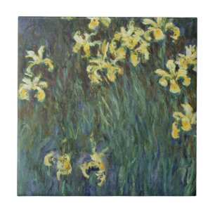 Carreau Iris jaunes par Claude Monet, Beaux-arts vintage