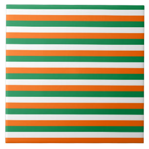Carreau irlande côte d'ivoire miami niger drapeau rayures