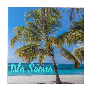 Carreau Isla Saona Beach cadeau République dominicaine