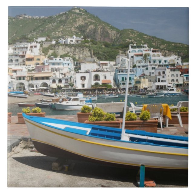 Carreau ITALIE, Campanie, (Baie de Naples), ISCHIA, (Devant)