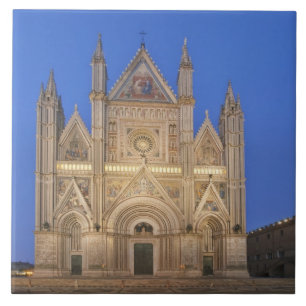 Carreau Italie, Ombrie, Orvieto, Cathédrale d'Orvieto