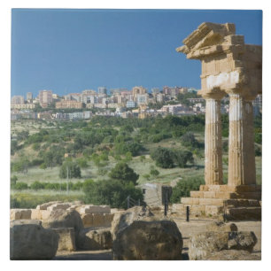 Carreau Italie, Sicile, Agrigente, La Valle dei Templi,