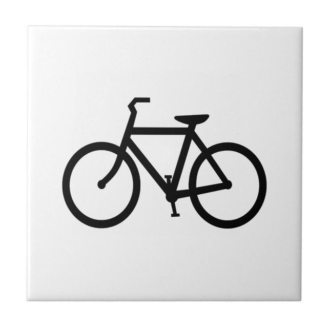 Carreau Itinéraire vélo noir (Devant)