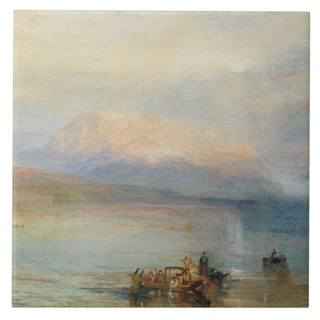 Carreau J. M. W. Turner - The Red Rigi (Devant)