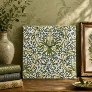 Carreau Jacinthes vintage