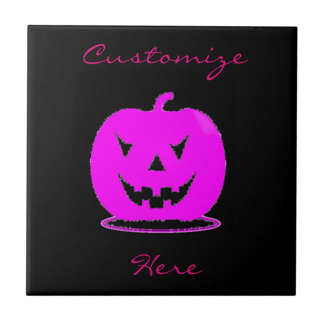 Carreau Jack rose olantern Halloween Thunder_Cove (Devant)
