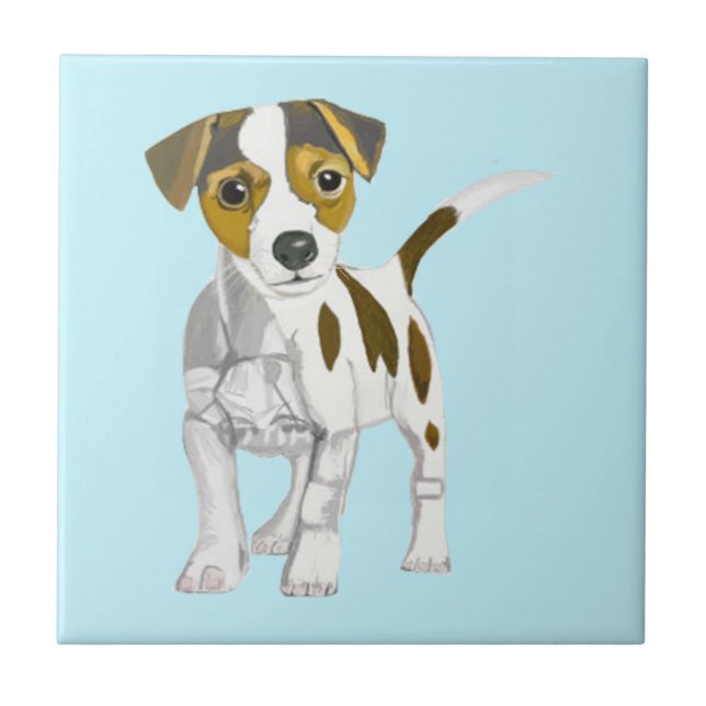 Carreau Jack Russell Terrier (Devant)