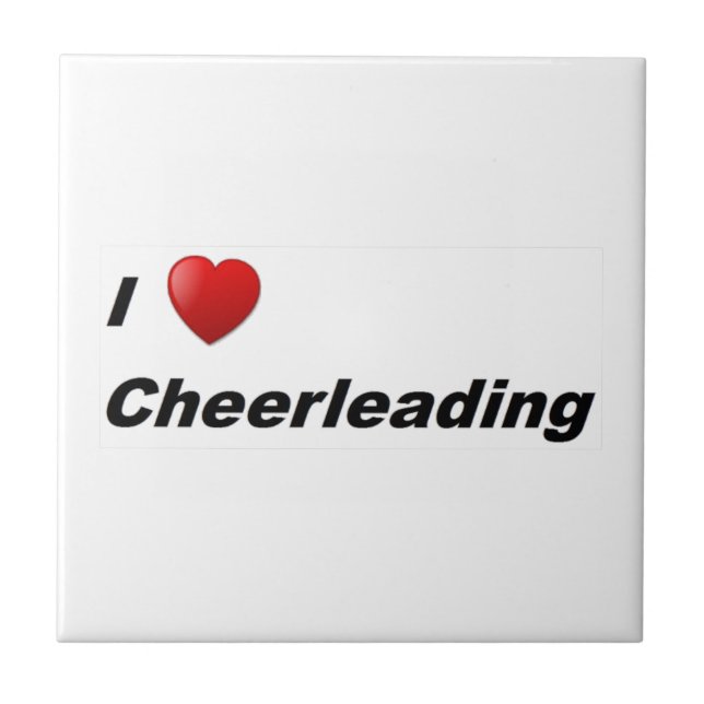 Carreau J'adore les cheerleaders (Devant)