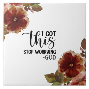 Carreau J'Ai Eu Cette Cesse D'Inquiéter La Carrelage En Cé