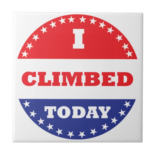 Carreau J'Ai Monté Aujourd'Hui (Devant)