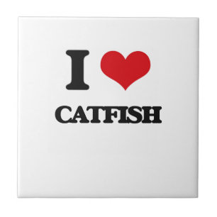 Carreau J'aime le poisson-chat