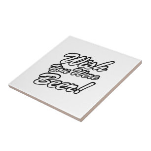 Carreau J'Aimerais Que Tu Sois Bière !