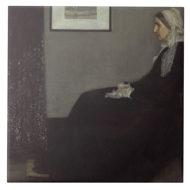 Carreau James Whistler - Portrait de la mère de l'artiste (Devant)