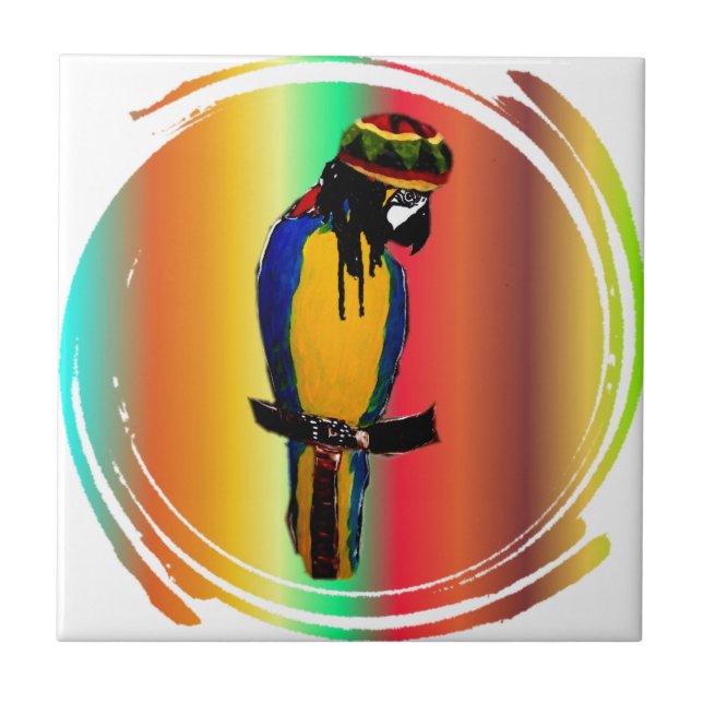 CARREAU JAMMIN PARROT (Devant)