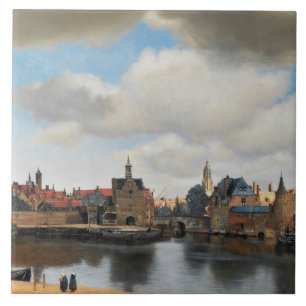 Carreau Jan Vermeer - Vue sur Delft