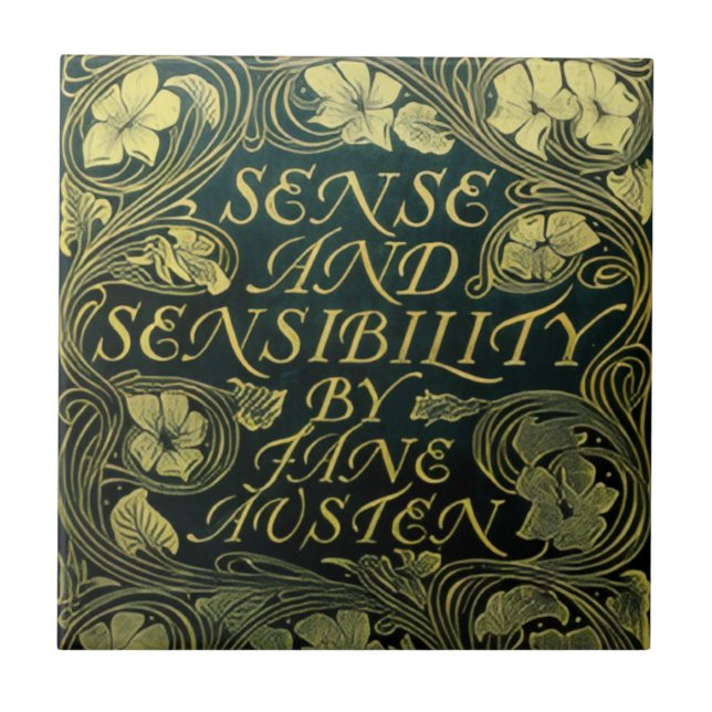 Carreau Jane Austen's "Sense and Sensibility"  (Devant)