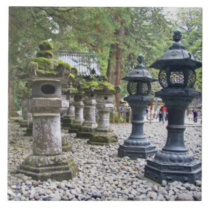 Carreau Japon, Nikko. Sanctuaire Toshogu et mausolée à