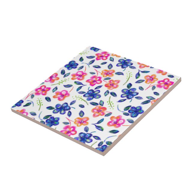 Carreau Jardin de fleurs (Côté)
