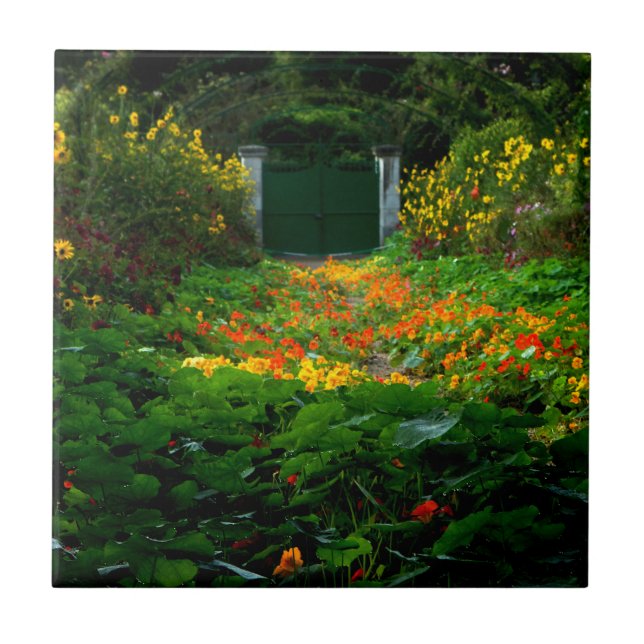 Carreau Jardin de Monet, Giverny, France en automne (Devant)