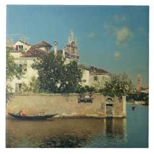 Carreau Jardin du Palais Vendramin à Venise