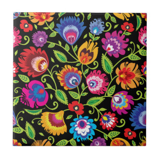 Carreau Jardin folklorique à minuit