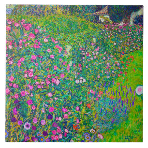 Carreau Jardin Italien, Gustav Klimt