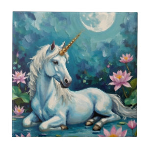Carreau Jardin mystique de la licorne