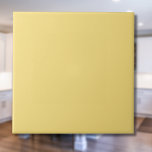 Carreau Jasmin Jaune Couleur Solide | Classic Elegant<br><div class="desc">Jasmin Jaune Couleur Solide | Classique | Élégant | tendance | Style | Cadeau</div>