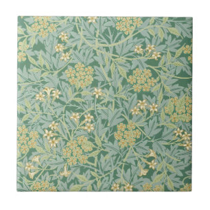 Carreau Jasmine by William Morris